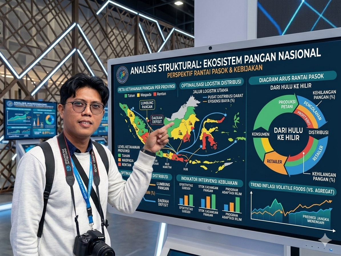 ANALISIS EKONOMI MAKRO: Resiliensi dan Tantangan Inflasi Indonesia di Tengah Volatilitas Global dan Guncangan Pasokan Domestik