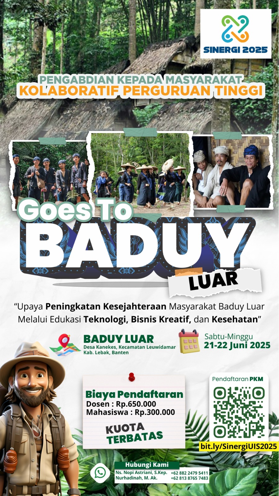 PENGABDIAN MASYRAKAT KOLABORASI DENGAN PTS LAIN